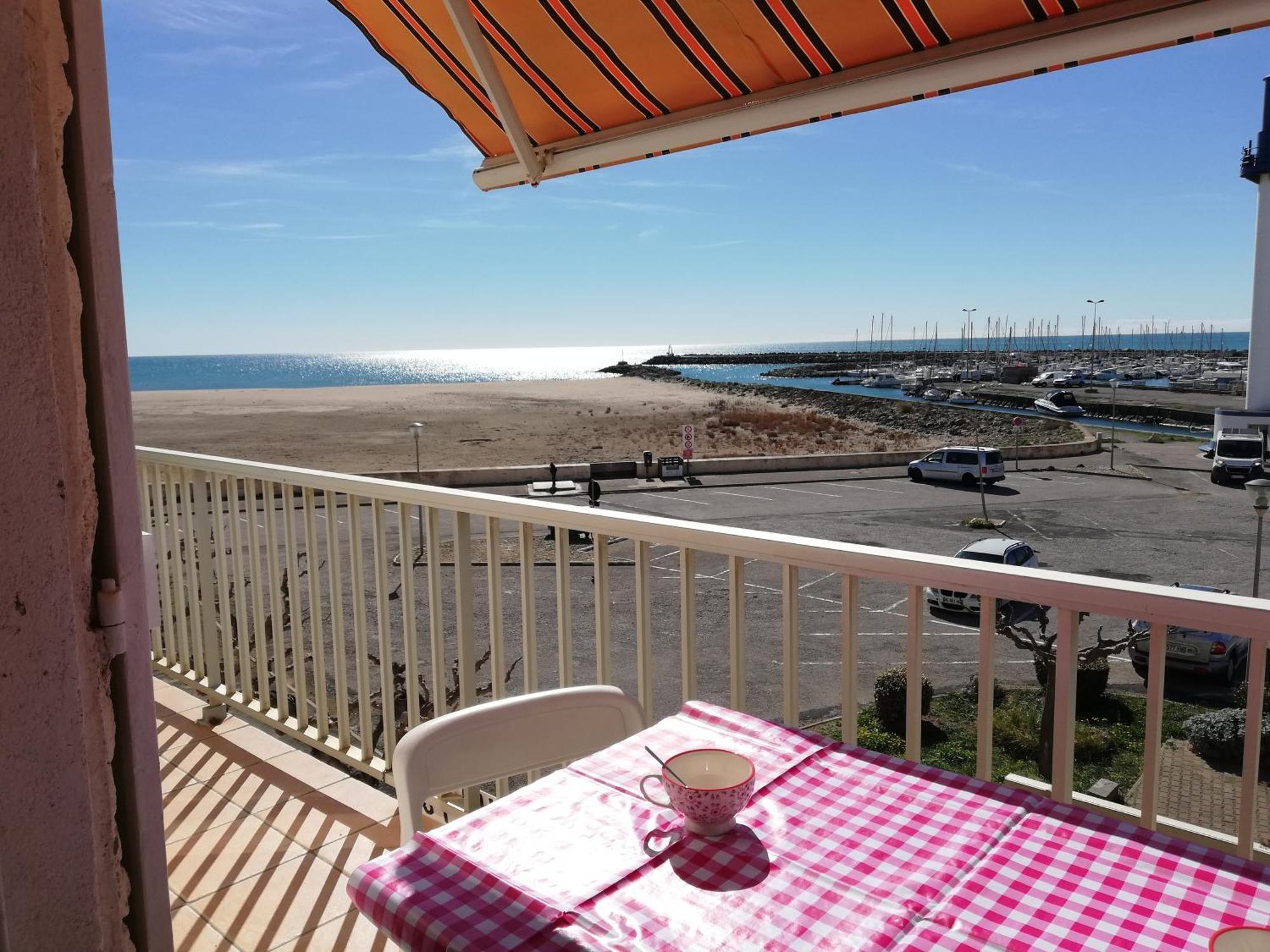 Superbe Appartement Avec Vue Sur Mer Et Port, Parking Prive Saint-Pierre-la-Mer  Zewnętrze zdjęcie